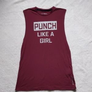 Sleeveless Cut Off Tank